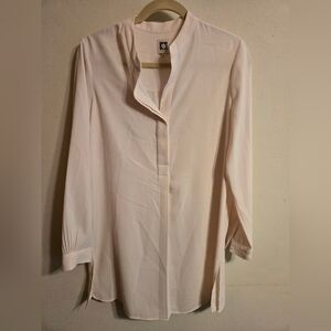 Anne Klein Elegant Cream Women's Top Size Small NEW